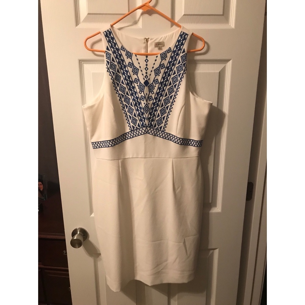Daniel Cremieux white dress - size 14 - never worn